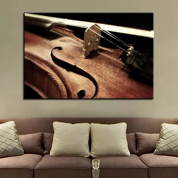 

Painting Wall Art Prints Popular Home Decoration Framed 1 Panel Instrument Fashion Canvas Modular Pictures For Living Room