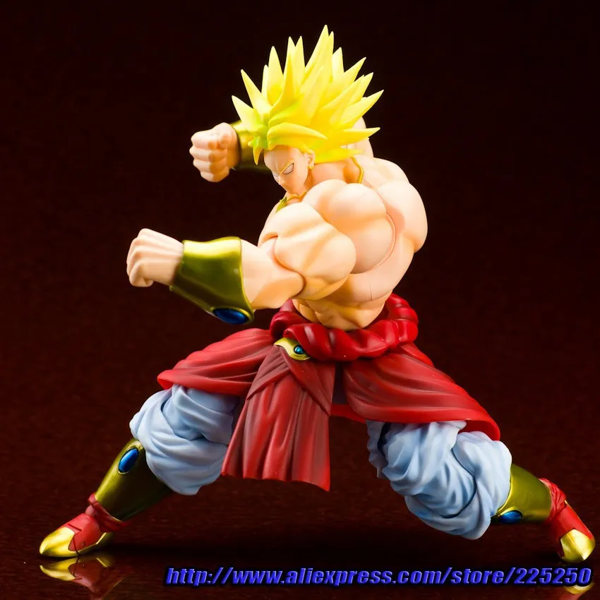 DRAGONBALL Dragon Ball Z/Kai Original BANDAI Tamashii Nations S. H. Figuarts/SHF эксклюзивная фигурка-Broly Super Saiyan