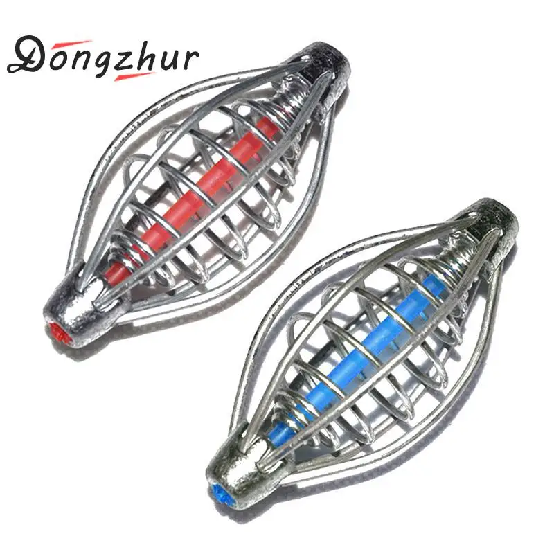 

Dongzhur Lantern Shape 6 Wire Bait Thrower Fishing Feeder Lead Sinker Fishing Play Nest Device Accessories Dropship DY0248