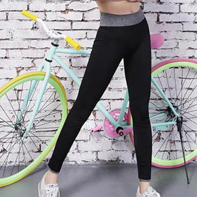 

Fitness gym special yoga pants female outdoor sports running training pants high elastic tight hips nine pants spring and summer