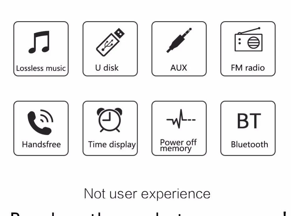 Автомагнитола 1Din в-dash MP3 мультимедийный плеер стерео Bluetooth Handsfree FM SD USB Udisk AUX пульт дистанционного управления Авторадио