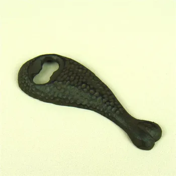 

Creative Cast Iron Drumstick Wine Bottle Opener Decorative Metal Party Barware Utensil Gift and Craft Stuff Accessories Supplies