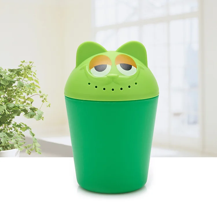 Cartoon Baby Shampoo Cup Shower Water Spoon Infant Bathing Ladle Children Wash Hair Head Cup Kid Bathing Beach Toy For Baby Care