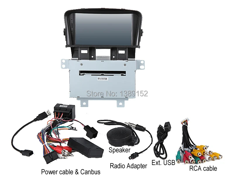 cables for Chevrolet Cruze 2008-2012 Android