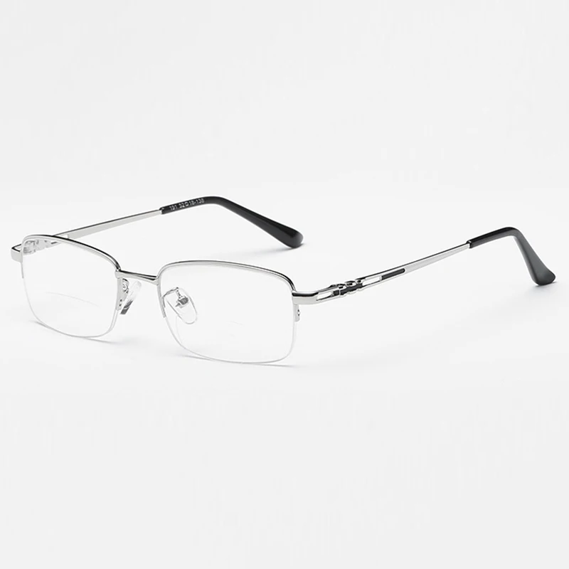 QIFENG бифокальные очки для чтения, мужские диоптрийные дальнозоркие мужские очки, очки по рецепту+ 1,0+ 1,5+ 2,0+ 2,5+ 3,0+ 3,5+ 4,00 QF242