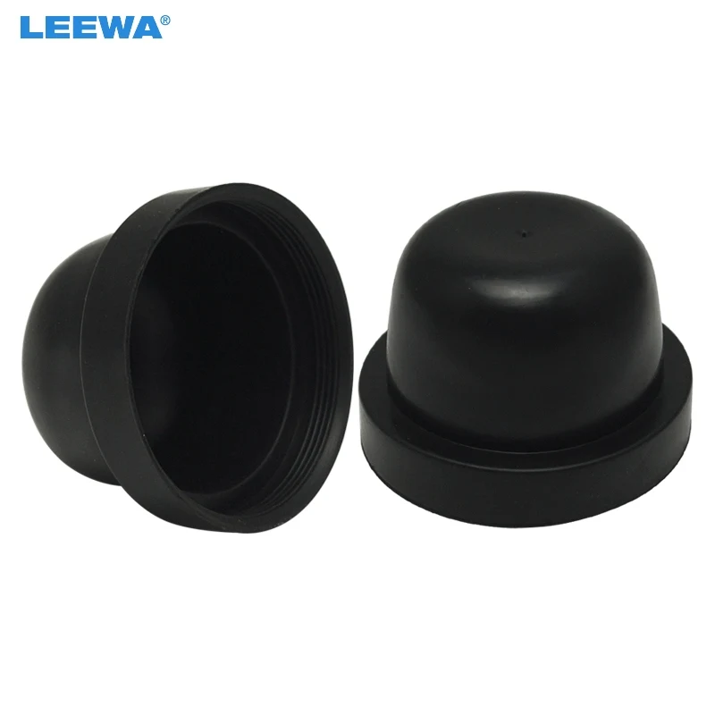 

LEEWA 20PCS Waterproof Car HID LED Headlight Dustproof Cover Rubber 50mm-70mm Sealing Headlamp Cap Cover #CA5585