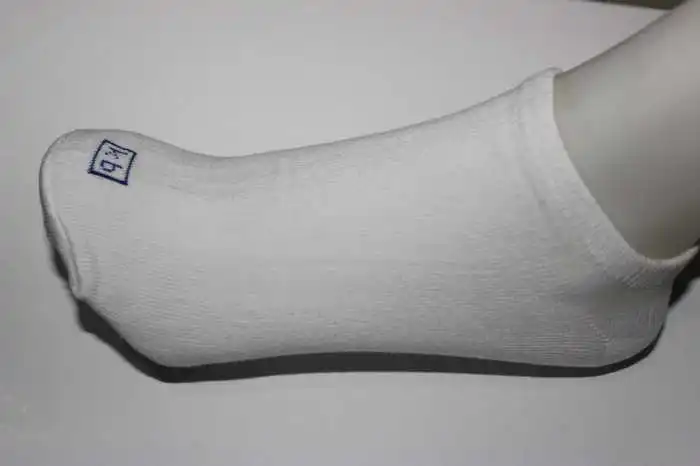 Cotton socks white kb sock slippers 