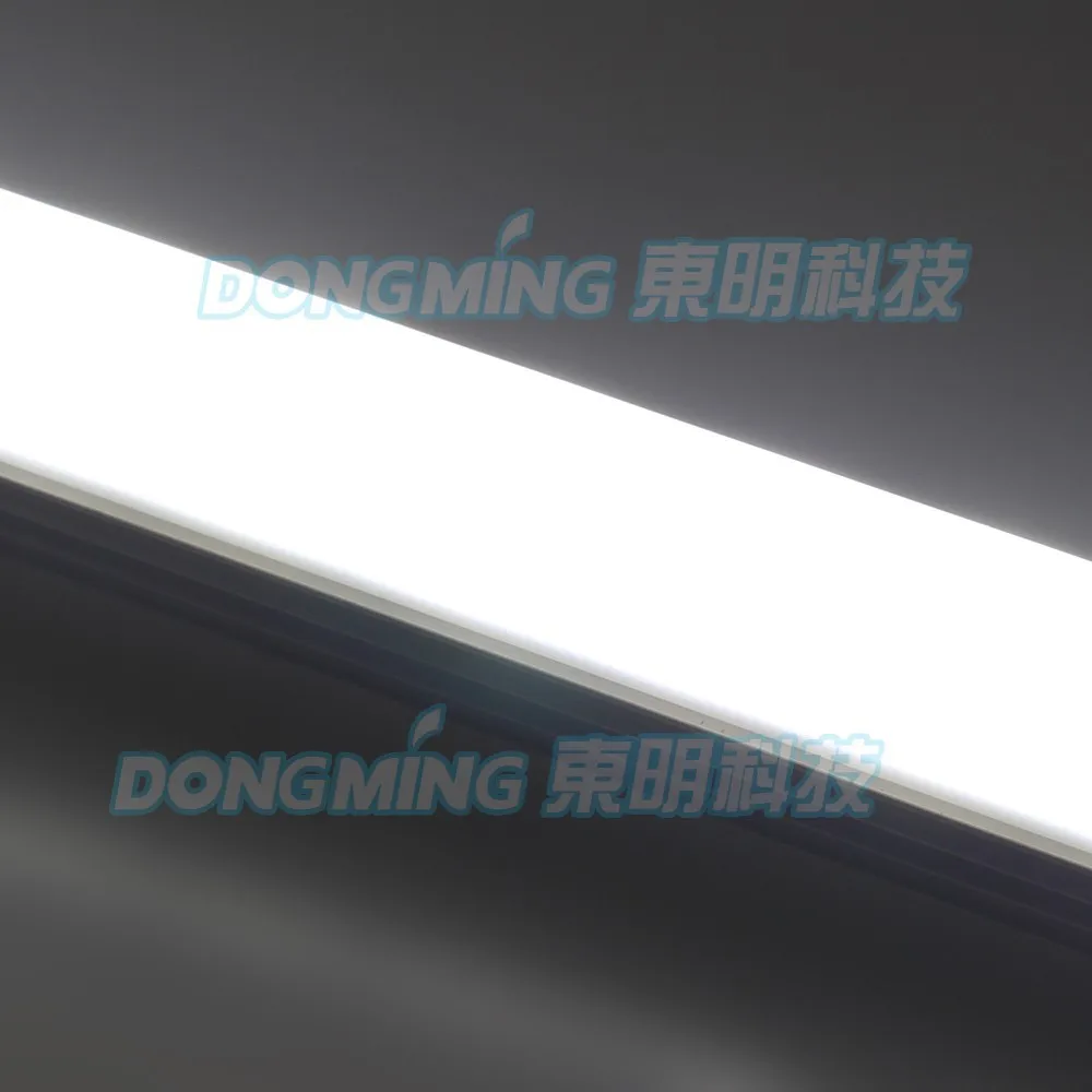 Perfil de Alumínio Conduziu a Luz do Bar 5050 com Láctea 6 Pcs u 50 cm 36 Leds Smd pc Cover 12 v 5a Levou Motorista 6 Pares Conector dc 16 a Luz do Bar 50 cm 36