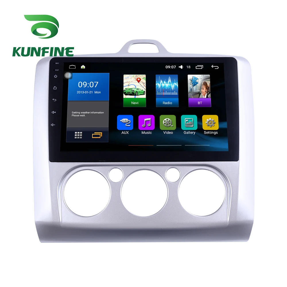 Восьмиядерный 1024*600 Android 8 1 автомобильный DVD GPS навигационный плеер Deckless стерео для