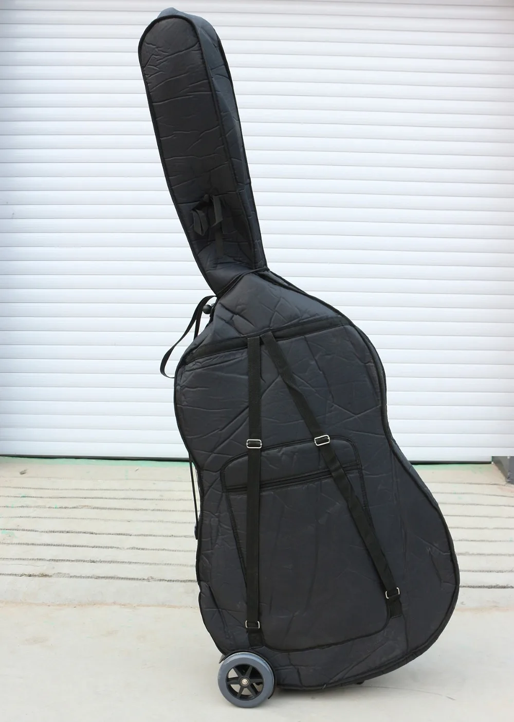 Новый Вертикальный двойной басовый мешок мягкая сумка (чехол) Gig Bag 3/4 Размер