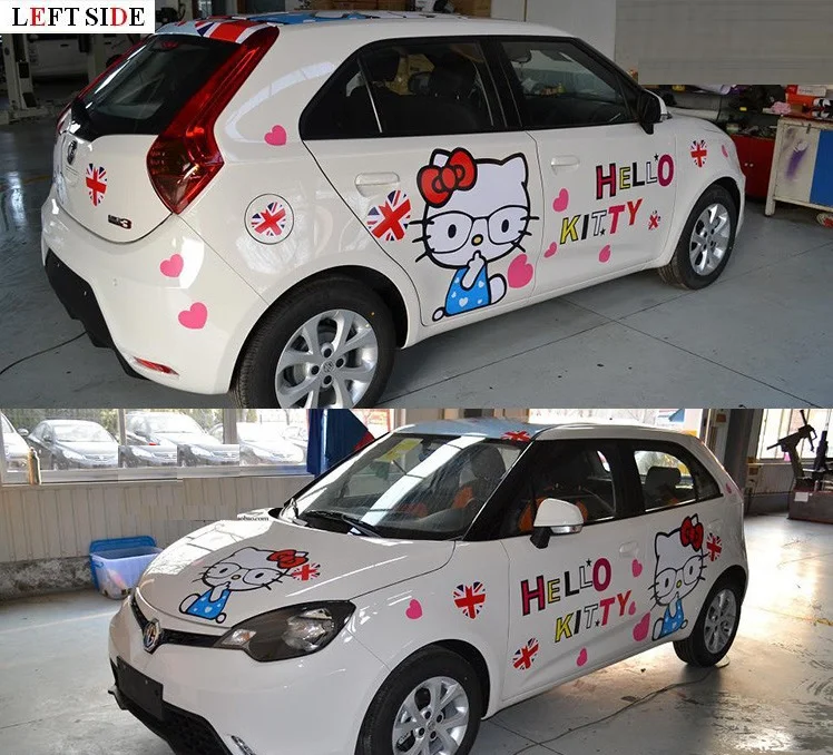 LEFT SIDE Car Stickers HD Inkjet Engraving Tailor made Car Decoration