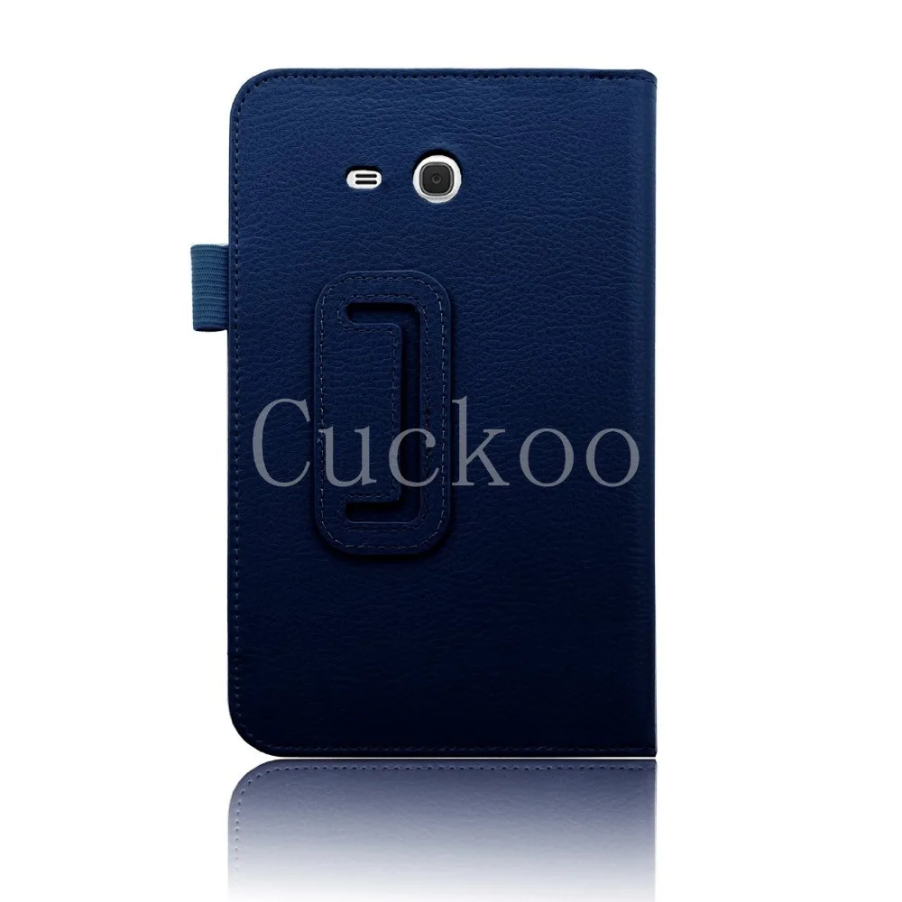 CucKooDo 100 шт./лот Чехол-книжка из искусственной кожи чехол для Samsung Galaxy Tab 3 Lite 7,0 Amazon Kindle Fire 7 ''T110 T111(с Авто Режим сна/Пробуждение Особенности