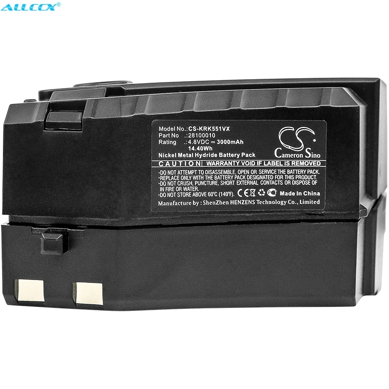 Кэмерон Sino 3000mAh аккумулятор 28100010, 6,654-118,0 для Karcher 1,258-505,0, 12585050,1258-5050, K55 беспроводной электрический веник, KC55