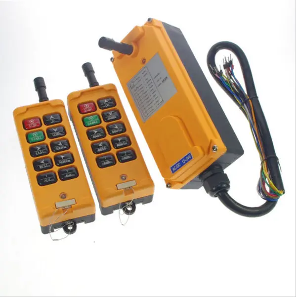HS 10 2 Transmitters 10 Channels Hoist Crane Radio Remote Control