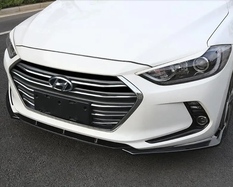 Для hyundai Elantra обвес спойлер- для Elantra BK ABS задний спойлер передний бампер диффузор защитные бамперы