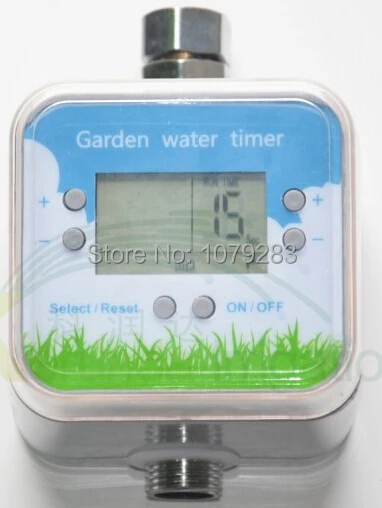 Автоматический латунный садовый таймер для подачи воды ирригационный контроллер с ЖК-дисплеем
