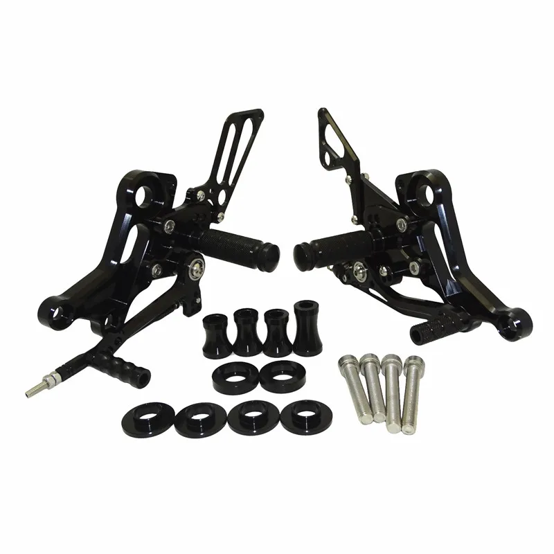 Waase для Ducati Monster 696 2008 2009 2010 2011 2012 2013 регулируемая Rider Rearsets Rearset подножка ног колышки