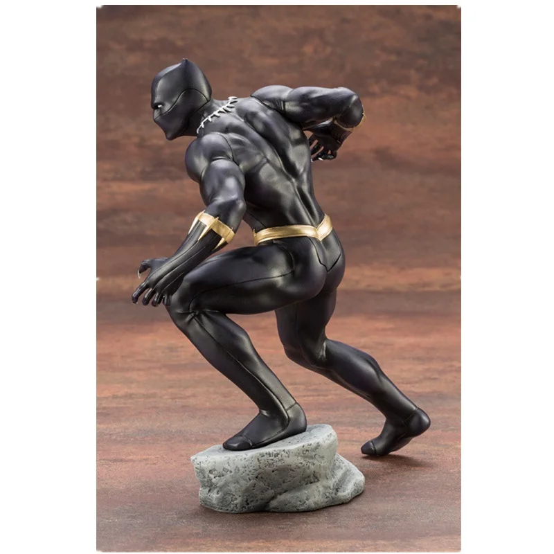 Marvel фигурки Мстители Черная пантера игрушки Kotobukiya Artfx Статуя Модель для детей