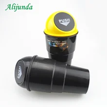 Автомобильная корзина для мусора контейнер для мусора, держатель для ящика автомобиля-Стайлинг для Jaguar XF XJ XJS XK S-TYPE X-TYPE XJ8 XJL XJ6 XKR XK8