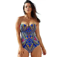 Монокини, Женский сексуальный купальник без бретелек с высоким воротом, Цельный купальник, бразильский стиль, на косточках, богиня, блок, полосатый купальник