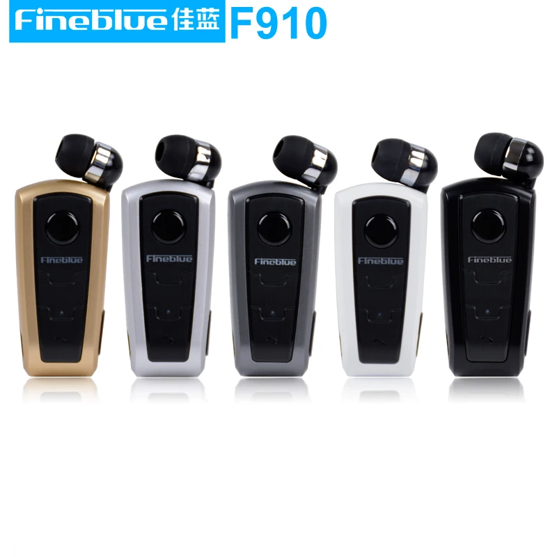 Оригинальный FineBlue F910 выдвижной Беспроводной Bluetooth наушники Handsfree гарнитура