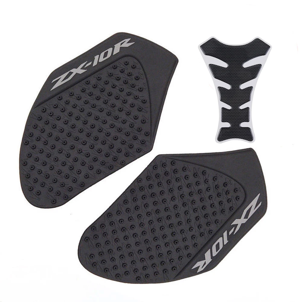 For Kawasaki Ninja ZX10R ZX-10R 2011-2016 2012 2013 2014 2015 Anti slip Tank Pad Side Gas Knee Grip Traction Pads Sticker Decals |