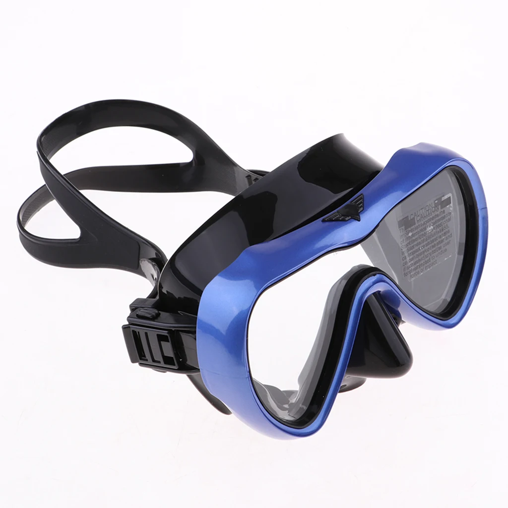 Dry Top Snorkel Set Anti-Fog Clear Vision Scuba Snorkeling Mask Impact Resistant Tempered Glass Mask Swimming Free Diving
