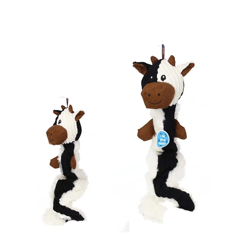 OnnPnnQ Imitate Sound Animal Plush Dog Toy interactive Toy For Dog Puppy Funny training Bite Resistant Chew Squeak Pet Supplies3