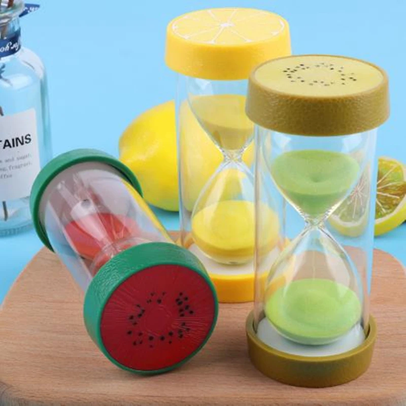 Fashion home decorations ornaments hourglass timer birthday wedding gifts creative fruit children anti-fall | Дом и сад