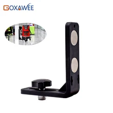 GOXAWEE 5/" лазерный уровень Универсальный l-кронштейн супер сильный магнит для железа адсорбции стенд 360 5 линий градусов лазерный уровень штатив
