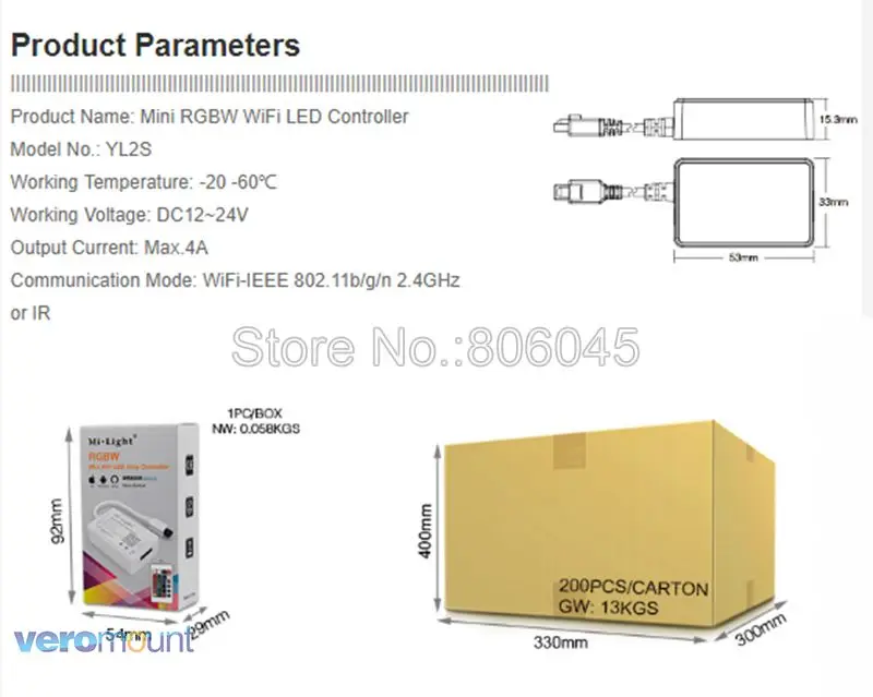 YL2S Specs.