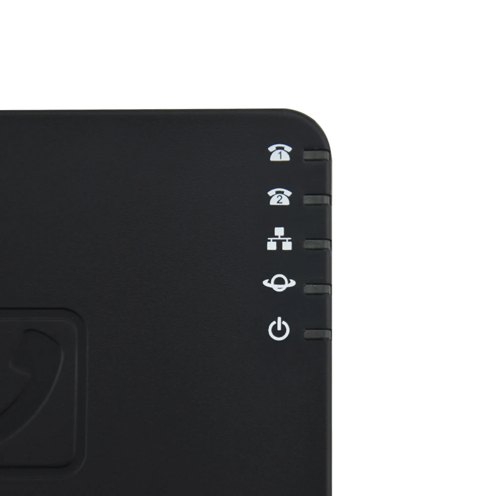 Бесплатная быстрая доставка! Voip маршрутизатор GT202N VoIP адаптер продукты 2 порта Voice