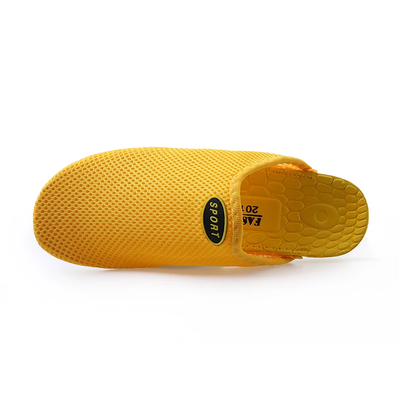 verde Agradável Chinelos Verão Preto Homme Dual Casuais Air De Sapatos Homens Malha Flat Nova Chaussure Shoes Praia Moda amarelo Sandálias 5Rq7UznwT