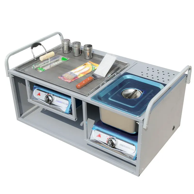 

Thick and sturdy Outdoor frying Oden Teppanyaki Dual function stove