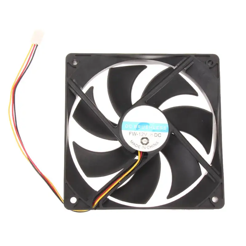 

120x25mm 120mm Fan 12V DC Brushless PC Computer Case Cooler 3Pin Connector Cooling Fan For CPU Radiating For Desktop PC