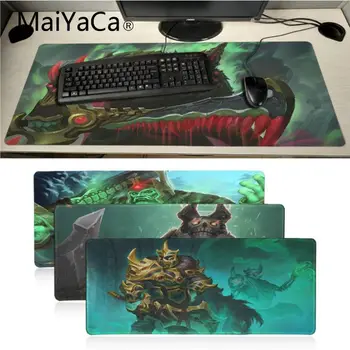 

MaiYaCa Non Slip PC Dota 2 Wraith King Customized laptop Gaming mouse pad thick comfortable natural rubber keyboard/mouse pad