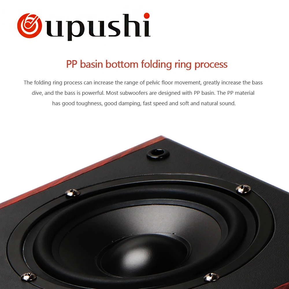Oupushi CL314 PA система настенного монтажа колонки аудио деревянные настенные для