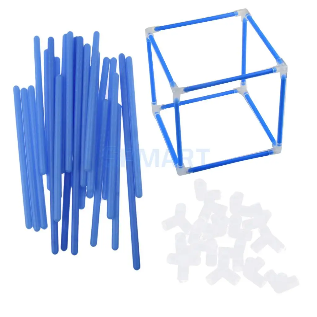 

DIY Math Materials Tool Cuboid Cube Shape Frame Model Teaching Aids Kids Learning Education Toys School Teachers Supplies
