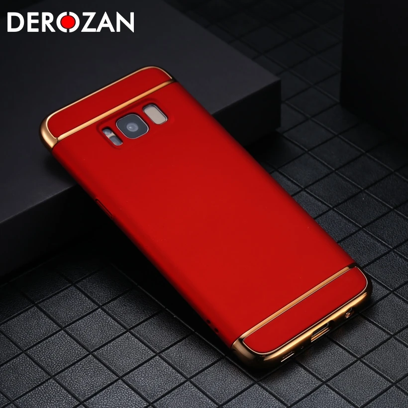 Чехол DEROZAN для телефона Samsung Galaxy S8 чехол S9 A5 2017 S7 A8 2018 S6 Edge Plus A510 A520 A530 A710 задняя