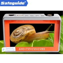 2018горячая 4,3 дюймов 4 в 1 HD тестер систем Скрытого видеонаблюдения с дисплеем камера тестер поддержка CVI AHD TVI 3MP 4MP 5MP 1080 P 720 P CCTV тестер