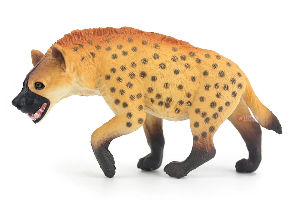 Wiben Hyena Wildebeest моделирование животных модели игрушки Фигурки Высокое качество Коллекция Подарки для мальчиков