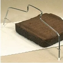 Двухстороннее регулируемое устройство для разрезания торта из нержавеющей стали, отделочные формы, формы для выпечки, кухня Выпечка тортов, многослойный инструмент EJ870450