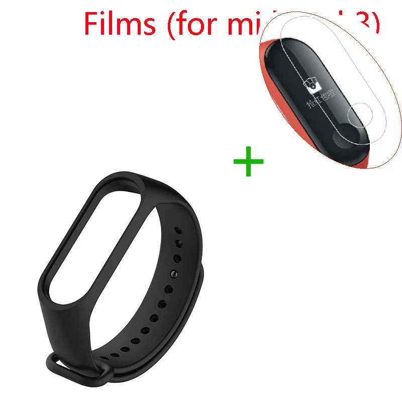Ремешок силиконовый для Xiaomi Mi Band 3 12 цветов|Смарт-аксессуары| |