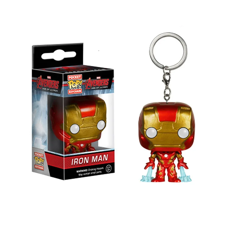 2019Harri Potter Action Figure Toy Albus Dumbledore Pocket Keychain Game Of Thrones Jon Snow Batman Superman Iron man Thanos toy
