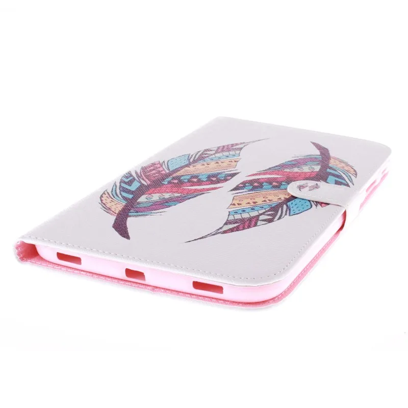 Colorful Wallet Case for Samsung Galaxy Tab 3 8.0 Case T310 T311 PU Leather Stand Case With Card Slot For Galaxy Tab 3 8.0 inch (9)