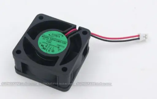 Оригинальный ADDA 4 см AD0412MX-C50 40*40*20 мм двухпроводной HYPRO подшипник из сплава тепловыделение вентилятора