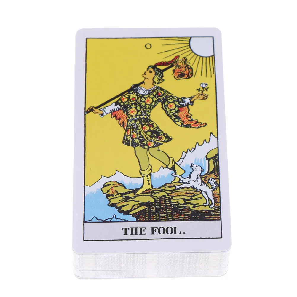 78 шт. Waite Tarot Rider-waite настольная карточная игра полный английский The Rider Deck Centenary Edition