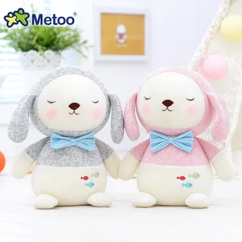 

1Pcs 4size Metoo Baby Kids Girls Cute Plush Toys Sweet Lovely Dog Rabbit Soft Dolls Children Infant Kawaii Stuffed Newborn Gifts