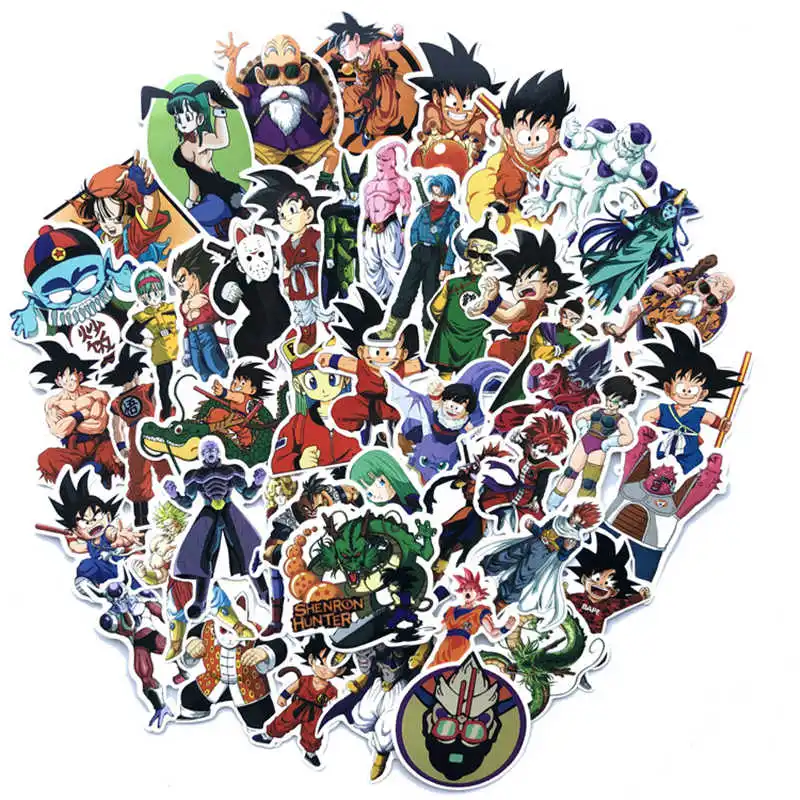 61 шт. Аниме one piece sticker s bomb Luffy наклейка s Наклейка для сноуборда багажа автомобиля PS4 рюкзак холодильник ноутбук гитарная наклейка - Цвет: NM DB 100pcs