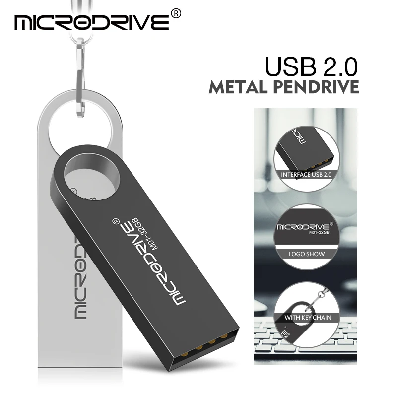 Дизайн высокое качество металлический USB 2,0 memoria pendrive 64 Гб/32 ГБ/16 ГБ/8 ГБ/4 ГБ usb флеш-накопитель карта памяти цветной U диск